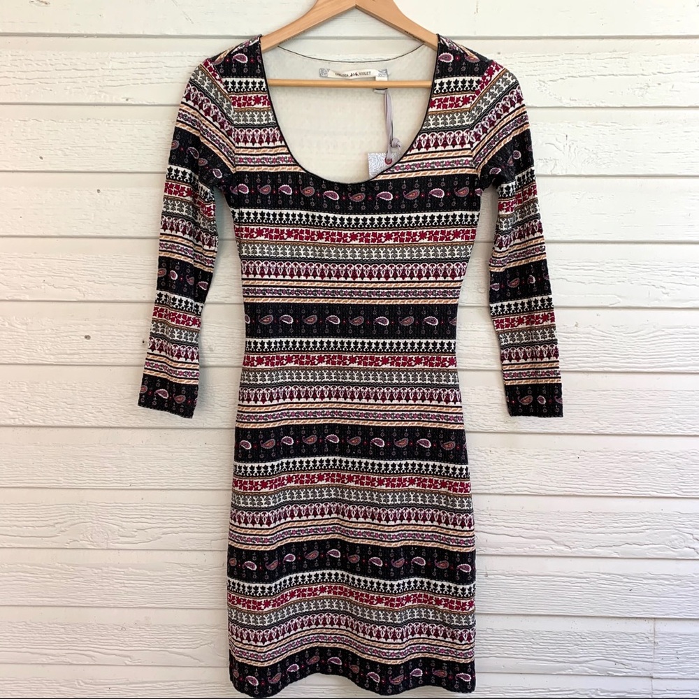NWT Chelsea & Violet Dress 3/4 Sleeve